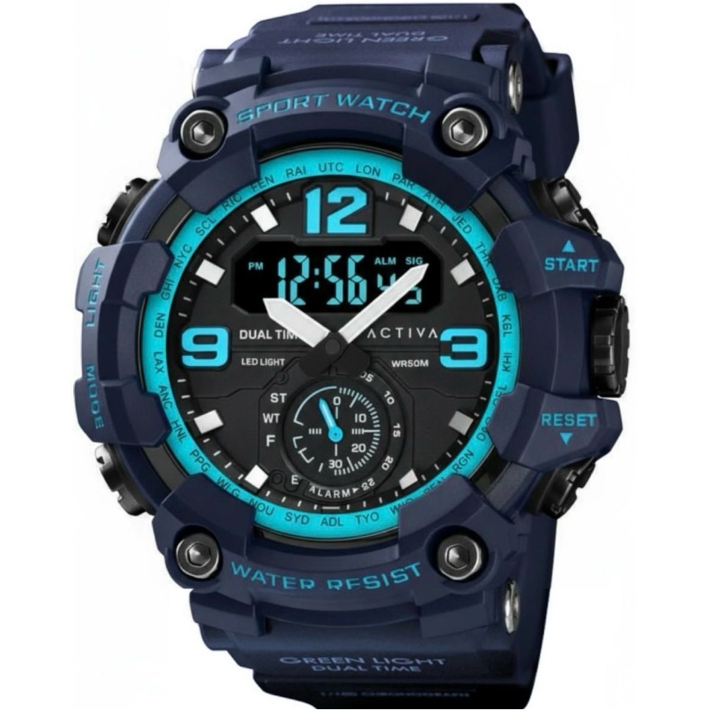 ACW1637-009 - Activa Vextron X
Invicta Digital Men's Watch - 52mm, Blue
